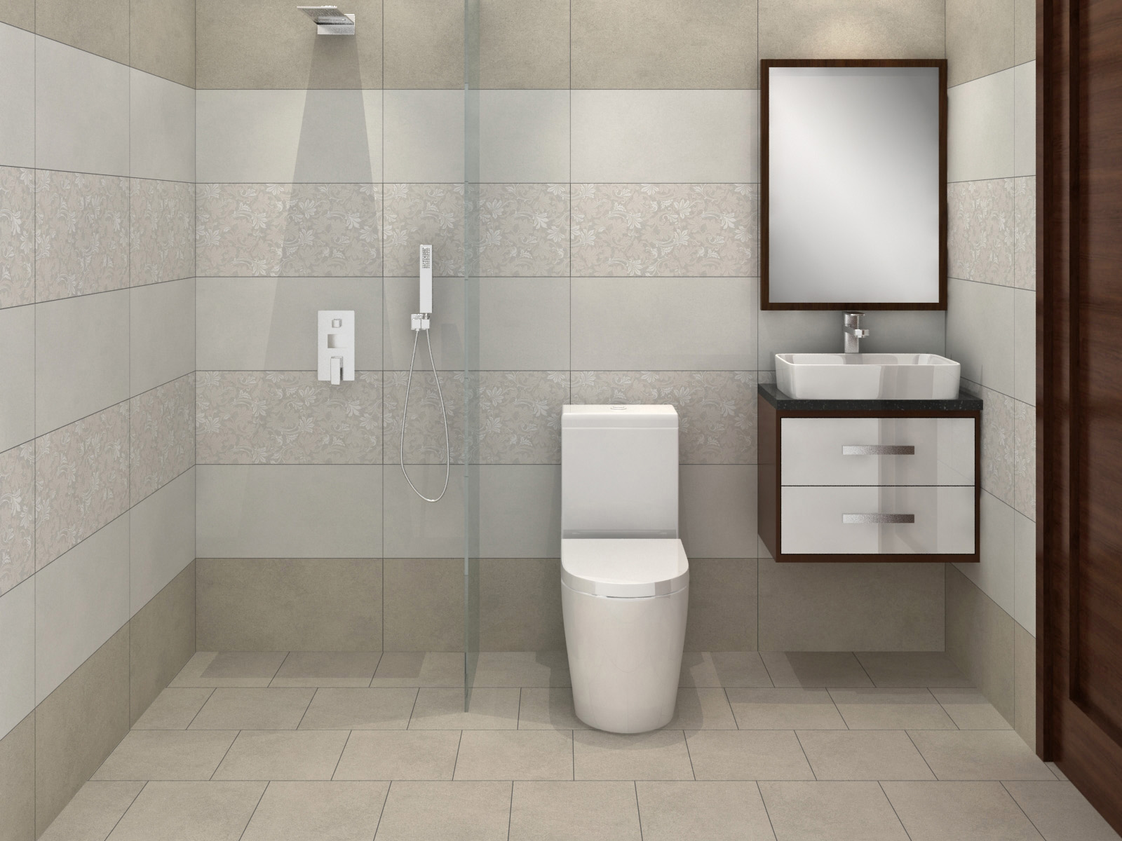 Matte Finish ODM Sand Grey Dk   Ceramic tile 300x600 mm