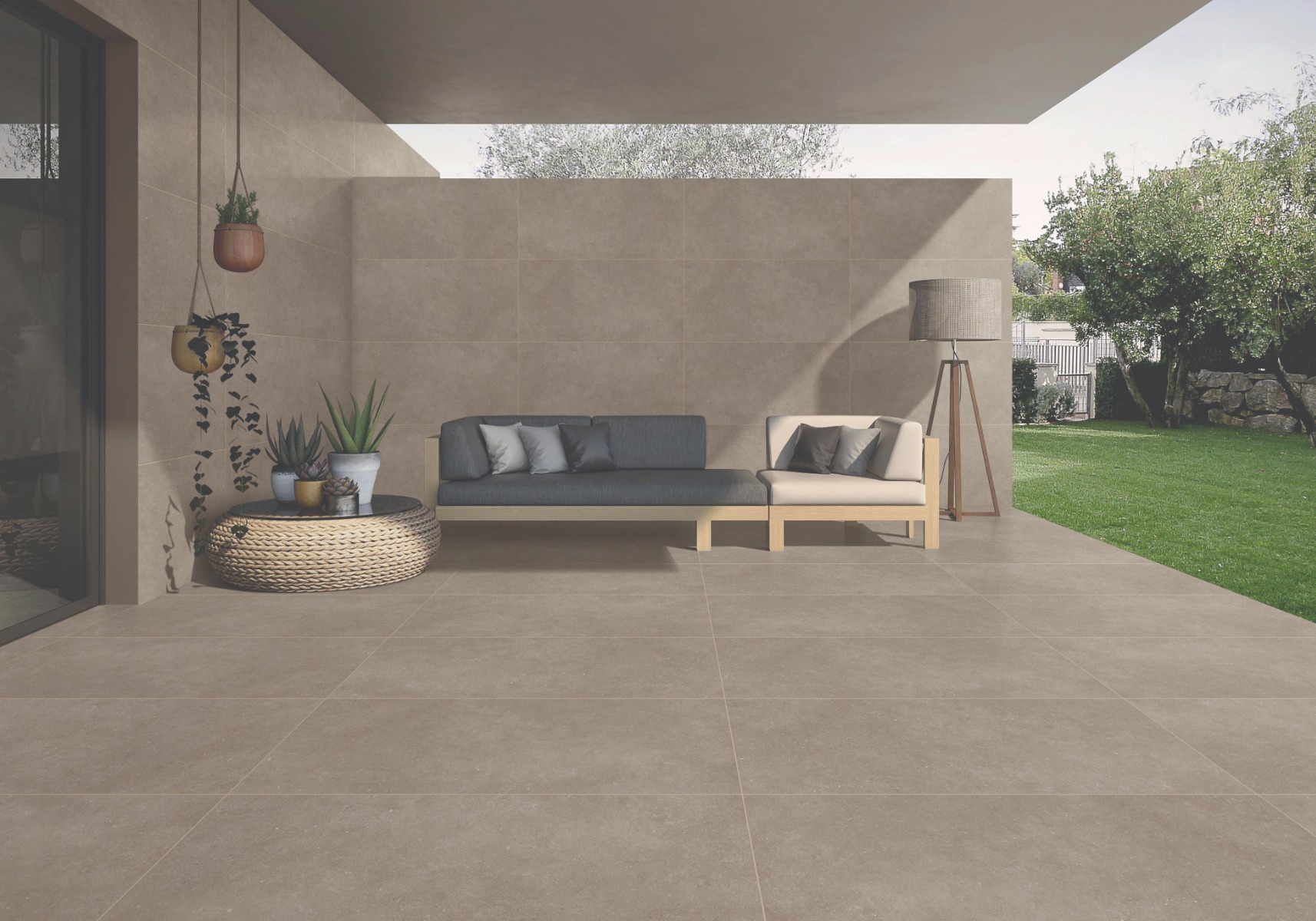 Matte Finish BHF Sandy Mushroom DK FT Forever tile 600x1200 mm