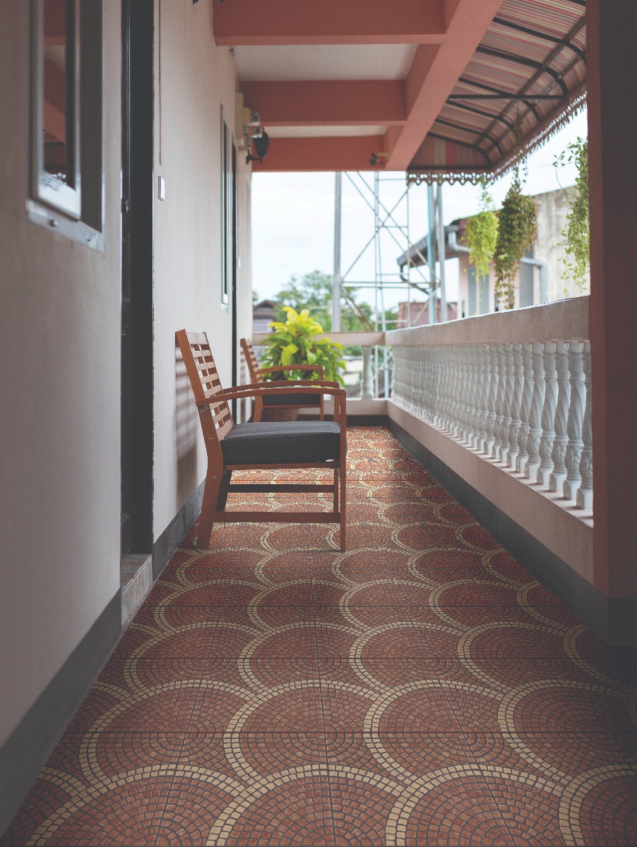 Matte Finish Kaso Cotto Pavers tile 300x300 mm