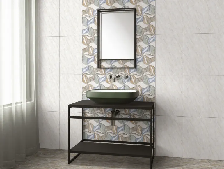 Glossy Finish SDG Sawar Beige Ceramic tile 300x450 mm