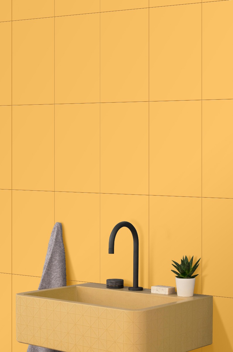 Yellow Tiles for Bathroom Tiles