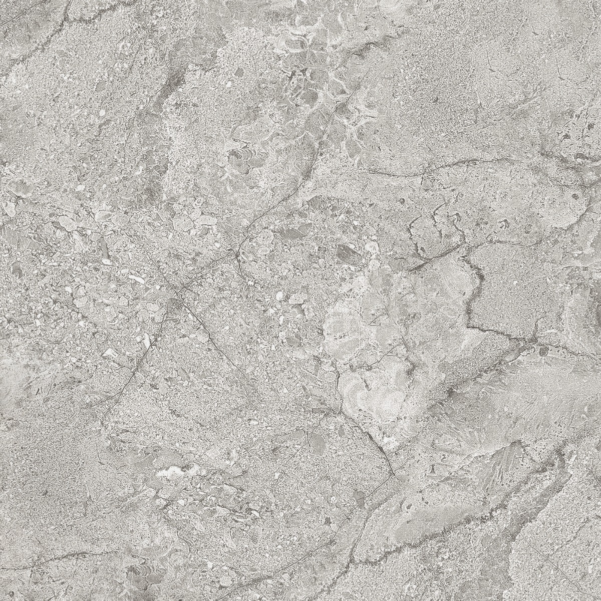 Matte Finish BDM Breccia Marble Grey DK Ceramic tile 395x395 mm