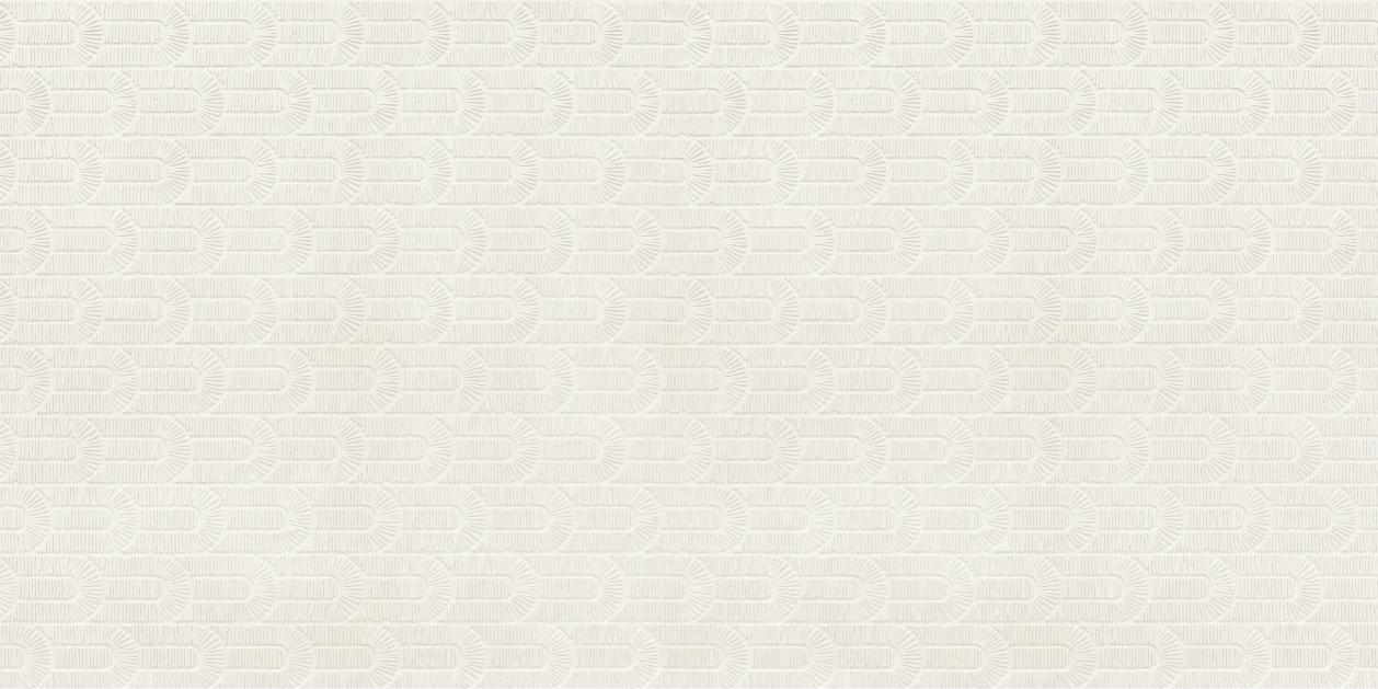 Matte Finish Bianco Sunrise Arch Flexi false tile 600x1200 mm