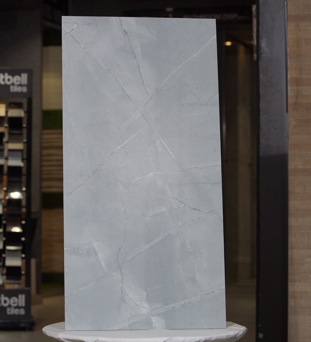 Matte Finish Carving Armani Marble Grey LT Carving tile 600x1200 mm