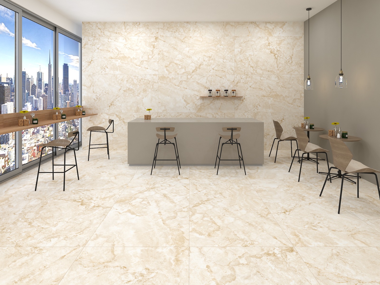 Carving Breccia Beige