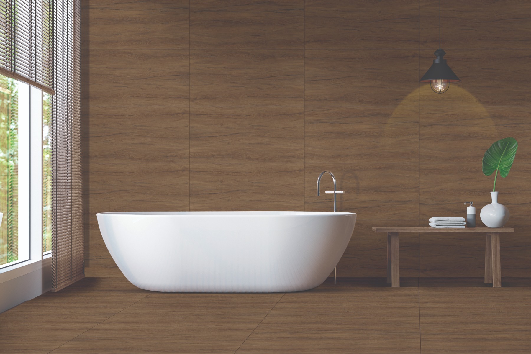 Matte Finish DR Carving Oak Hardwood Brown Carving tile 600x1200 mm