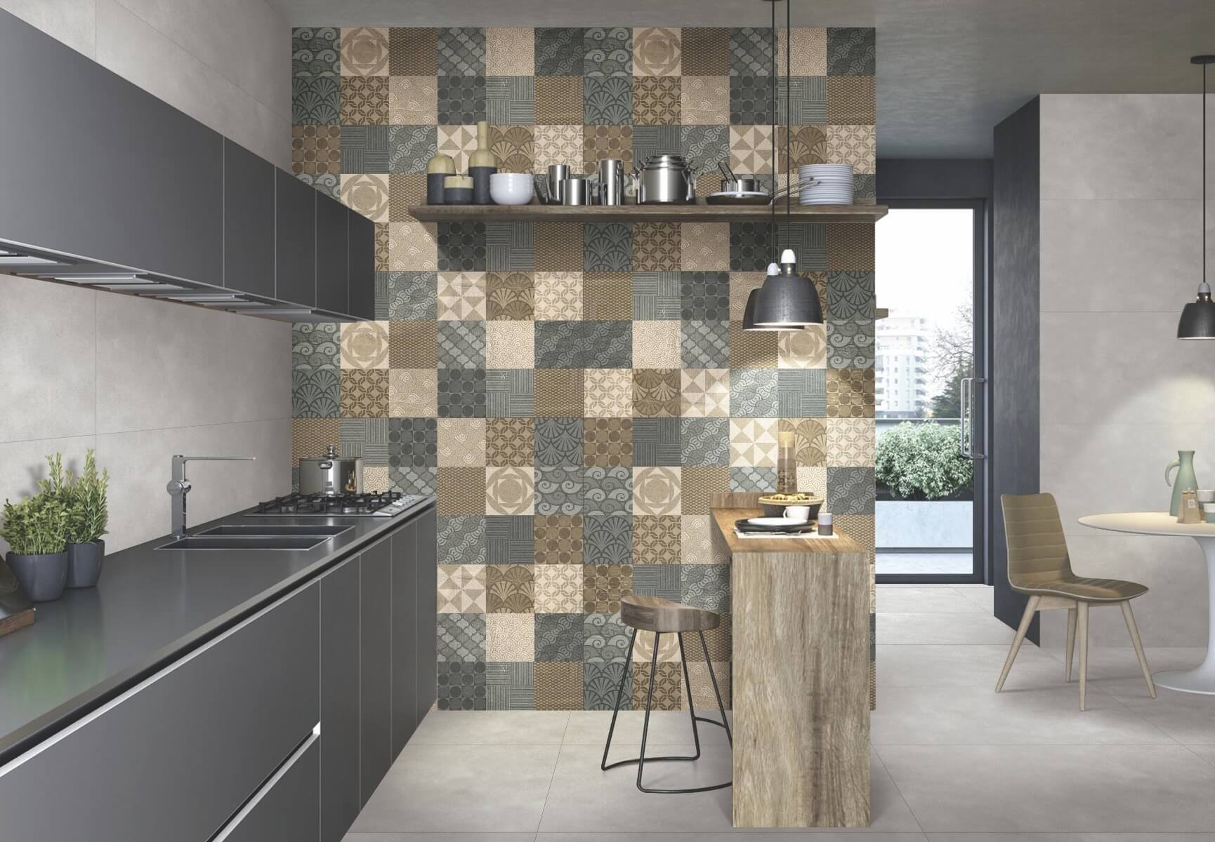 Stylized Tiles for Accent Tiles
