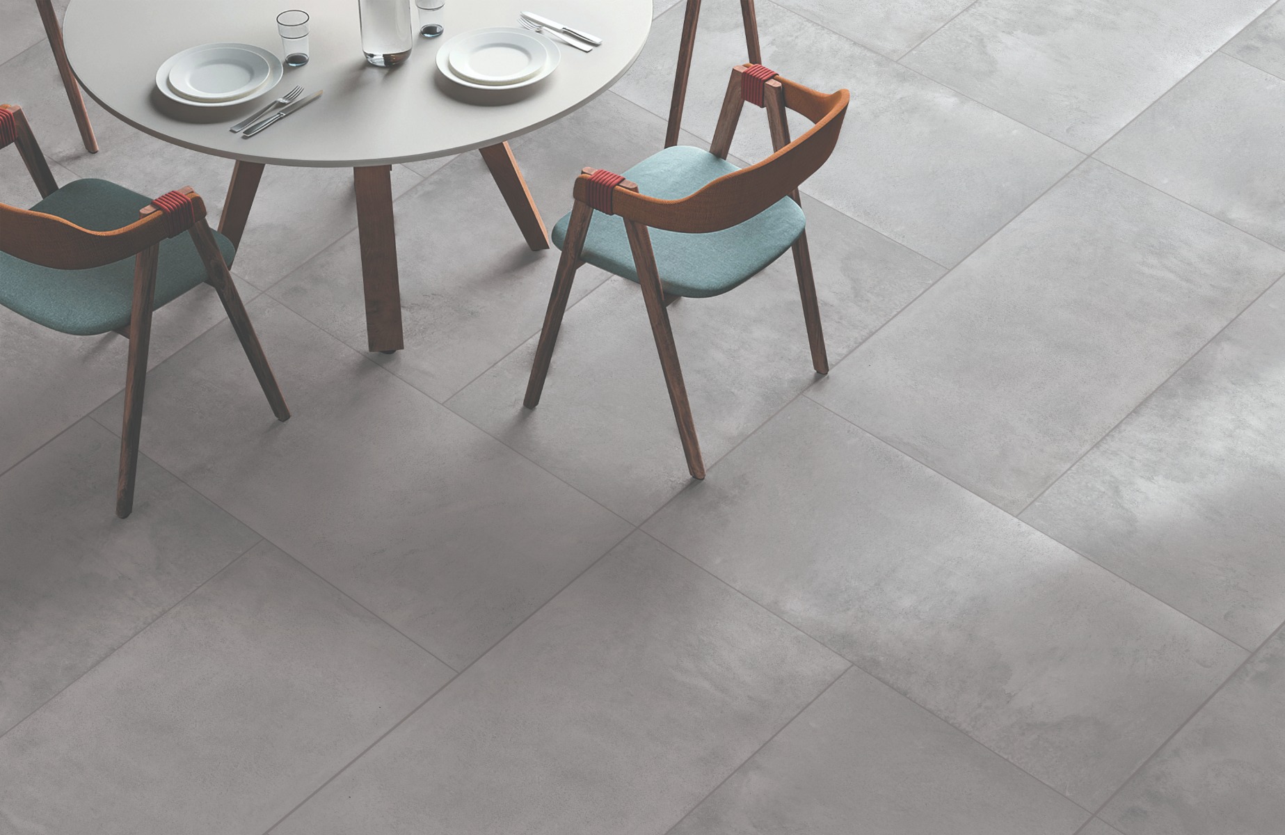 Matte Finish DGVT Cementum Gris Vitrified tile 600x1200 mm