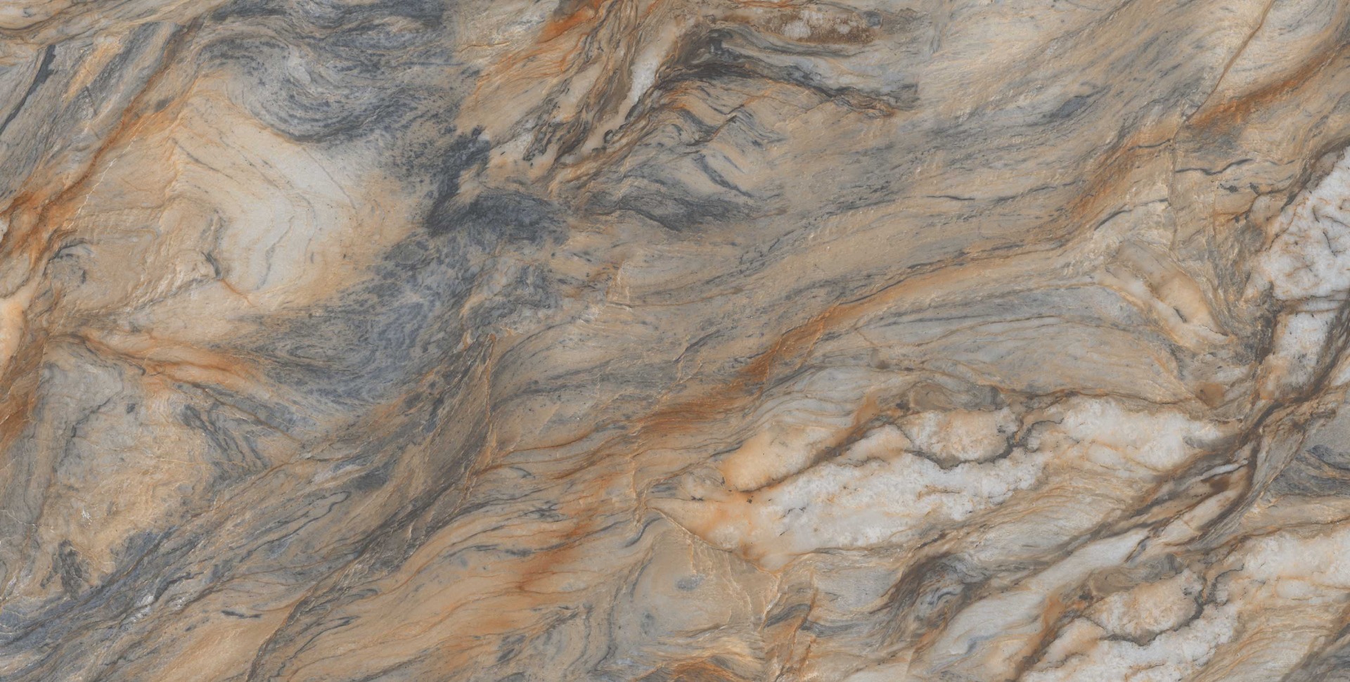Matte Finish DGVT Cipollino Marble Rock Glazed Vitrified Tiles 600x1200 mm