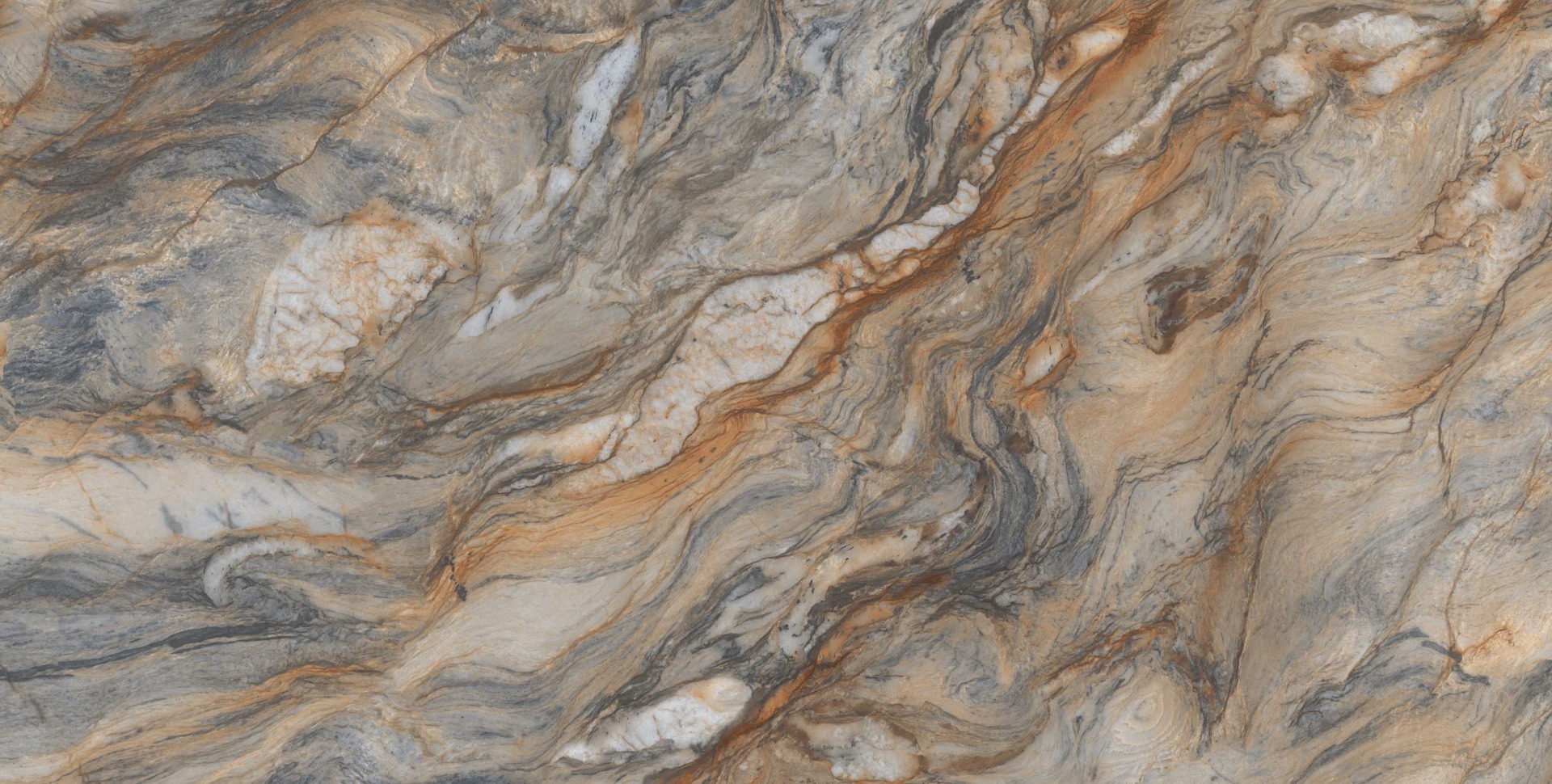 Matte Finish DGVT Cipollino Marble Rock Glazed Vitrified Tiles 600x1200 mm