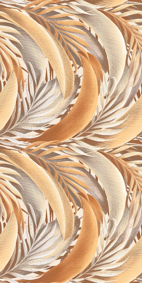 DR Carving Decor Abstract Gold Leaf