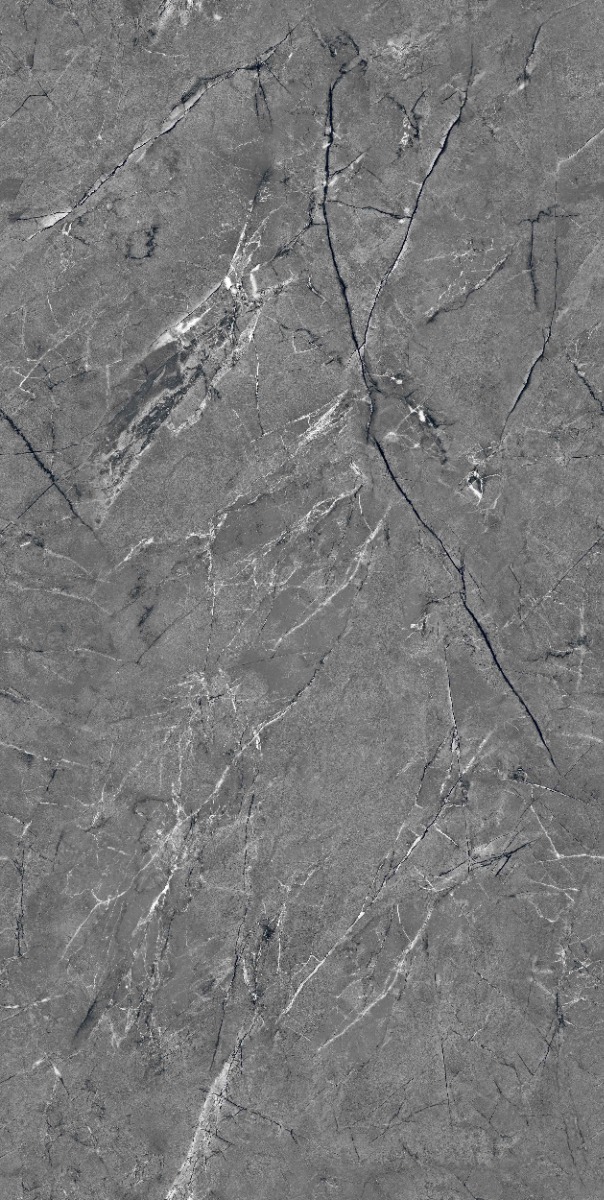 Matte Finish DR Carving Endless Rondline Grey DK Glazed Vitrified Tiles 600x1200 mm