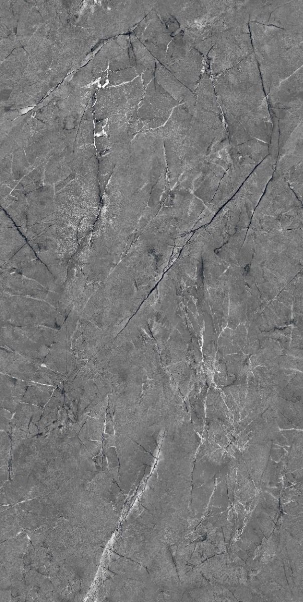 Matte Finish DR Carving Endless Rondline Grey DK Glazed Vitrified Tiles 600x1200 mm
