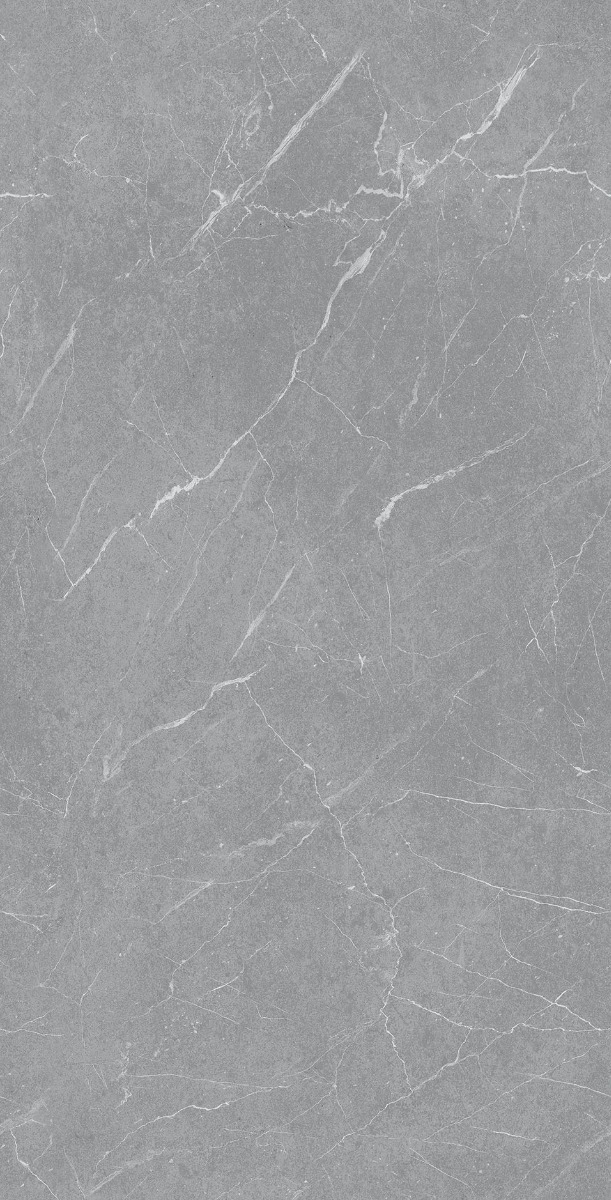 Glossy Finish DR Gloss Pietra Stone Grey Marble Glazed Vitrified Tiles 600x1200 mm