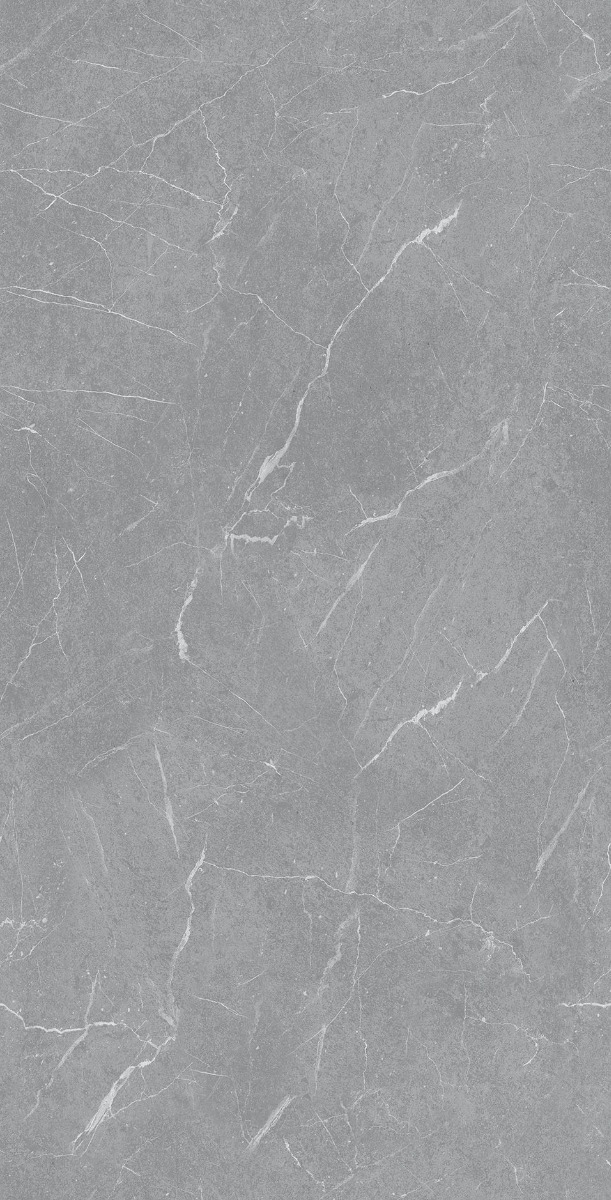 Glossy Finish DR Gloss Pietra Stone Grey Marble Glazed Vitrified Tiles 600x1200 mm