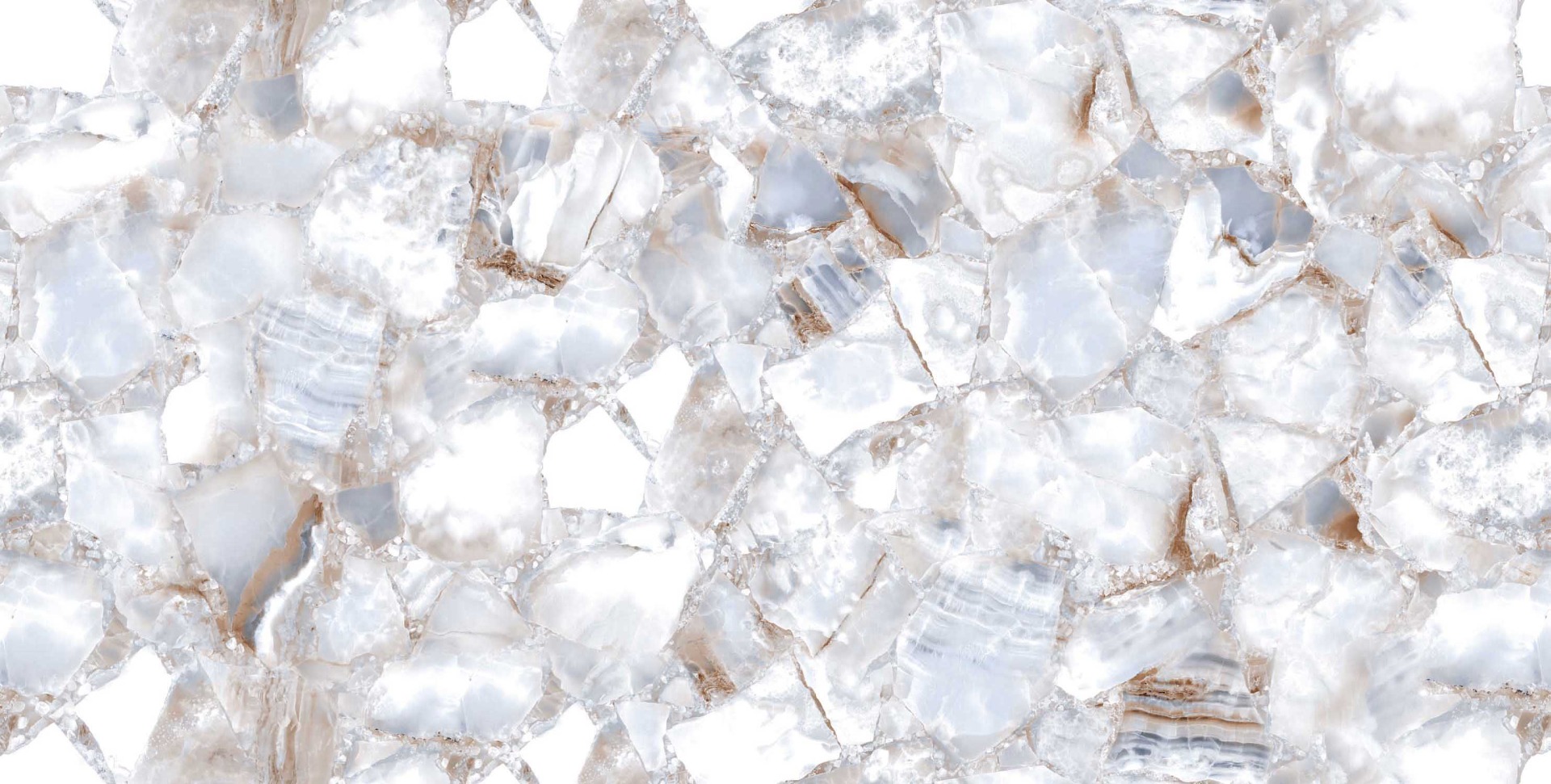 Glossy Finish DR PGVT Crystal White Marble Glazed Vitrified Tiles 600x1200 mm