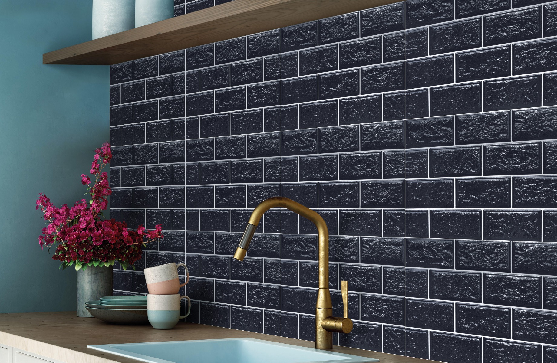 EHG Brick Blue Dk