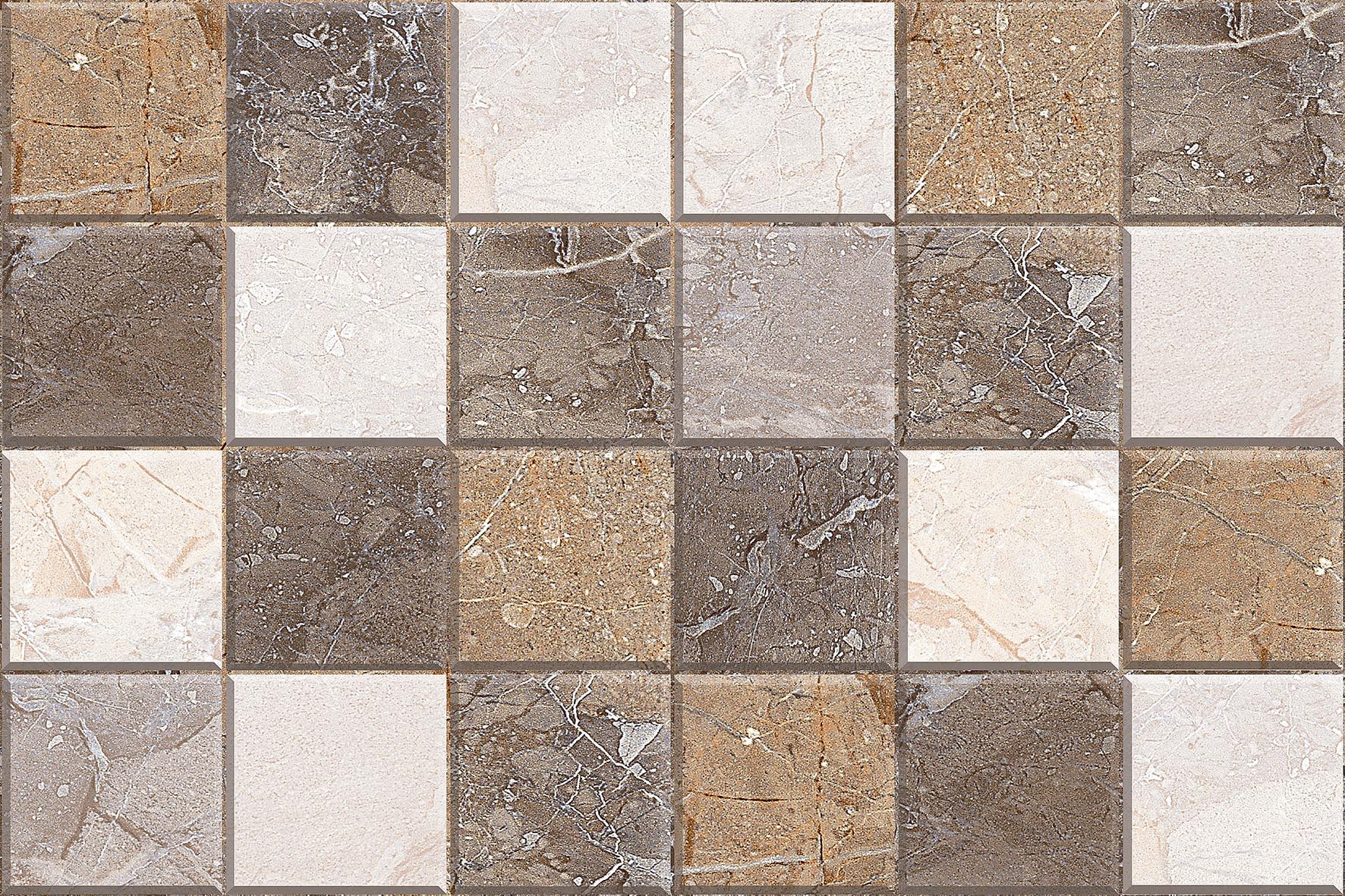 Glossy Finish SDH Flurry Square HL Ceramic tile 300x450 mm