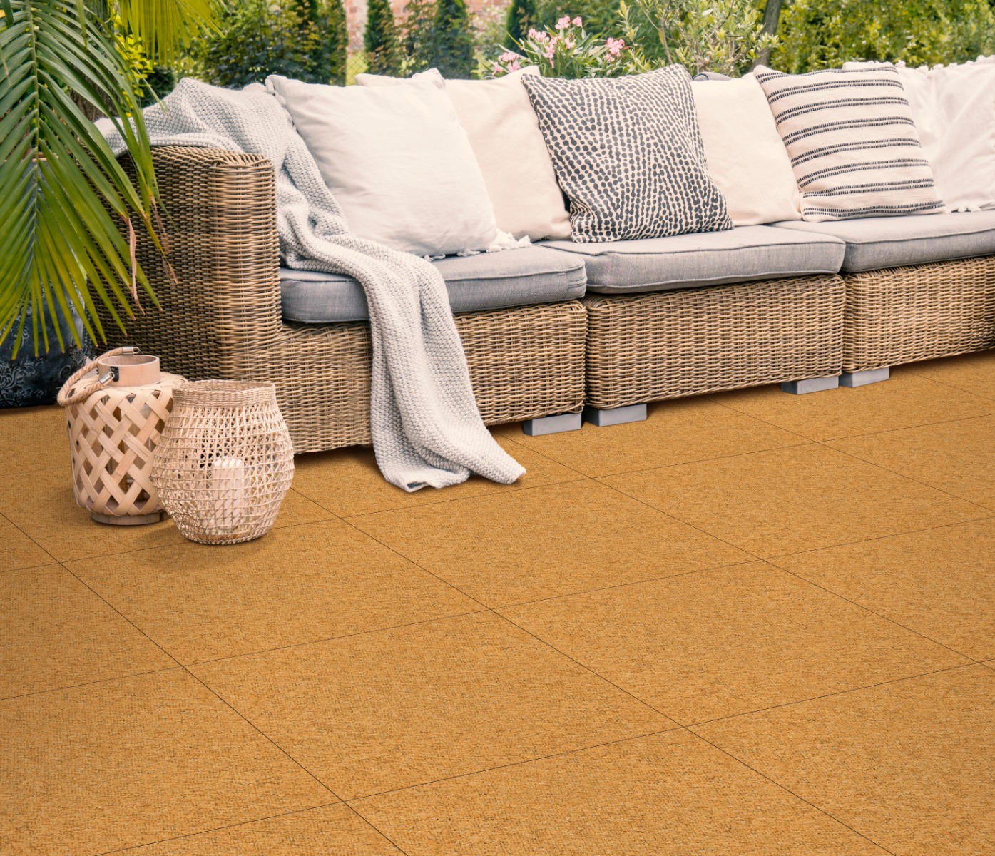 Matte Finish GFT BHF Rug Brown Ceramic tile 600x600 mm