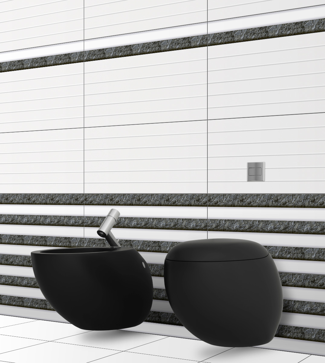 Glossy Finish GFT Lina Star White Ceramic tile 300x600 mm
