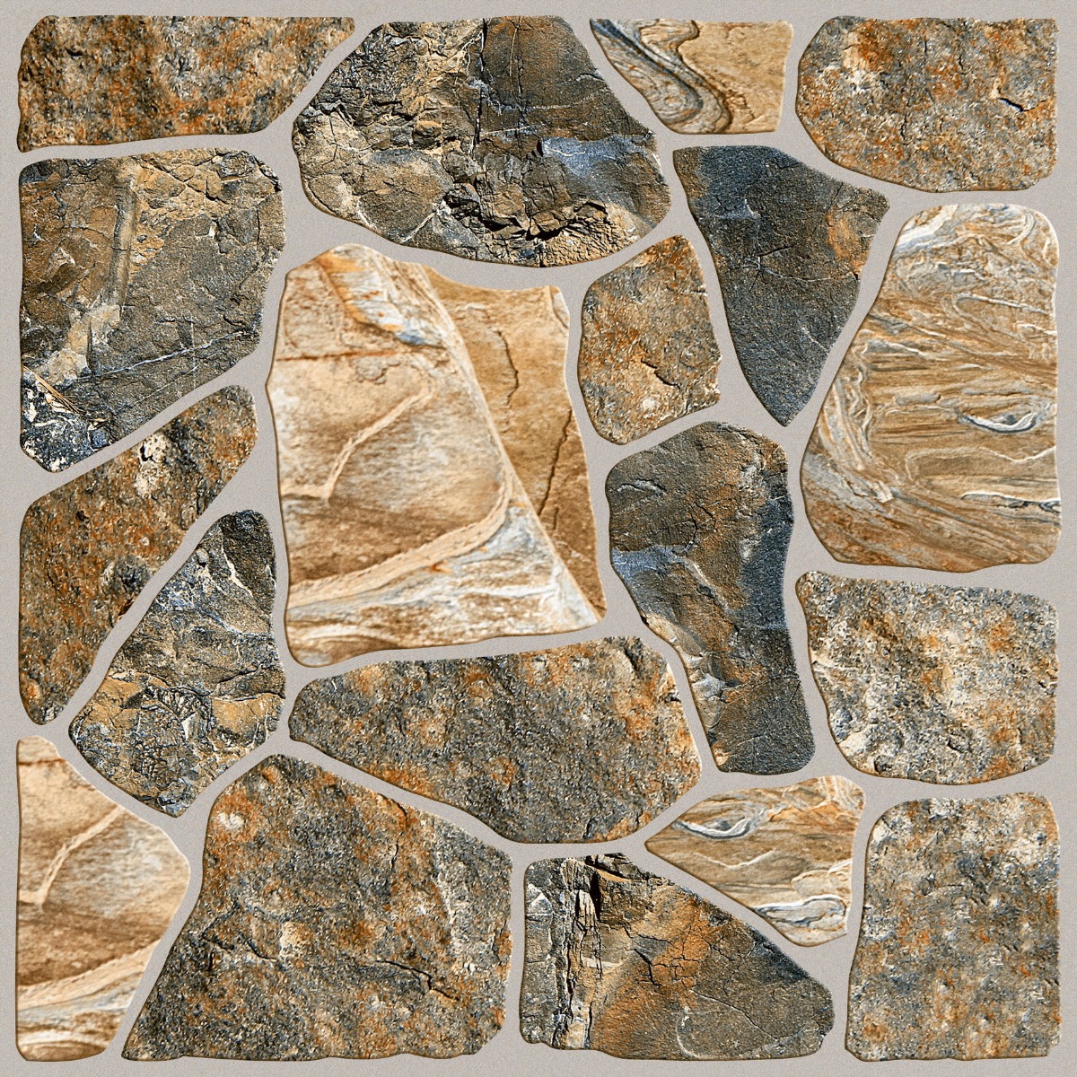 Matte Finish  GFT ODP Urban Rock FT    Ceramic tile 600x600 mm