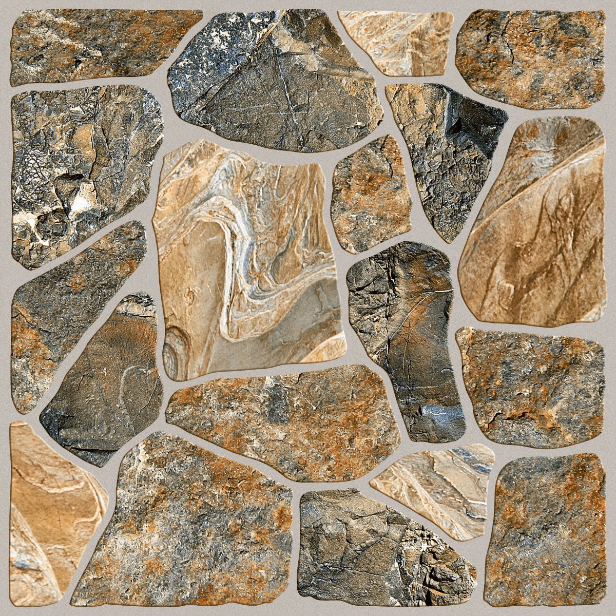 Matte Finish  GFT ODP Urban Rock FT    Ceramic tile 600x600 mm