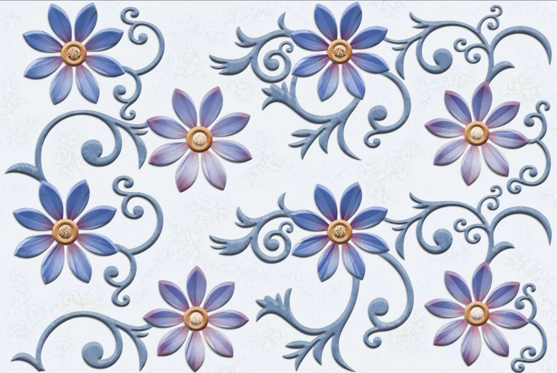 GFT SPH Cosmos Flower Blue HL