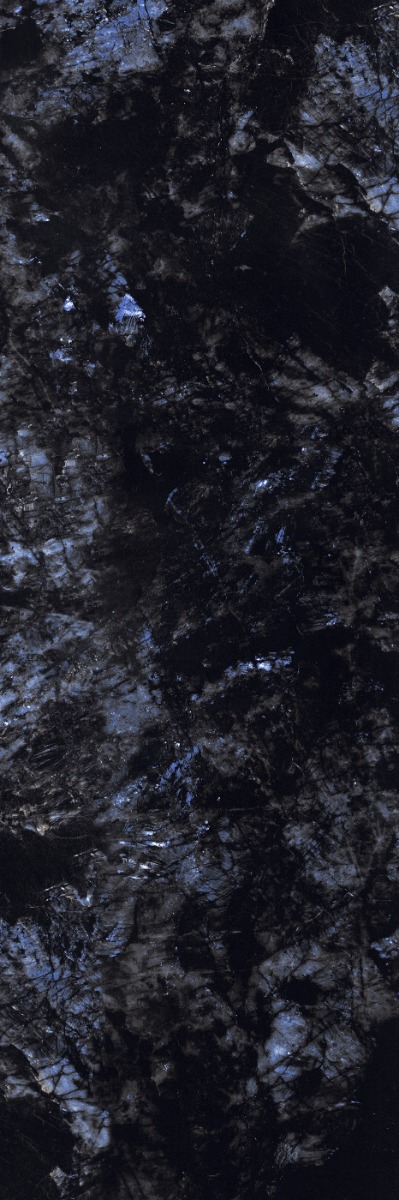 Glossy Finish Granalt Galactic Blue Glazed Vitrified Tiles 800x2400 mm