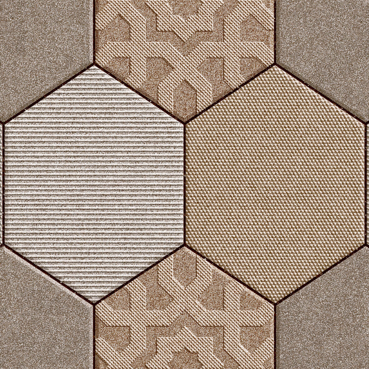 Pattern Tiles for Automotive Tiles