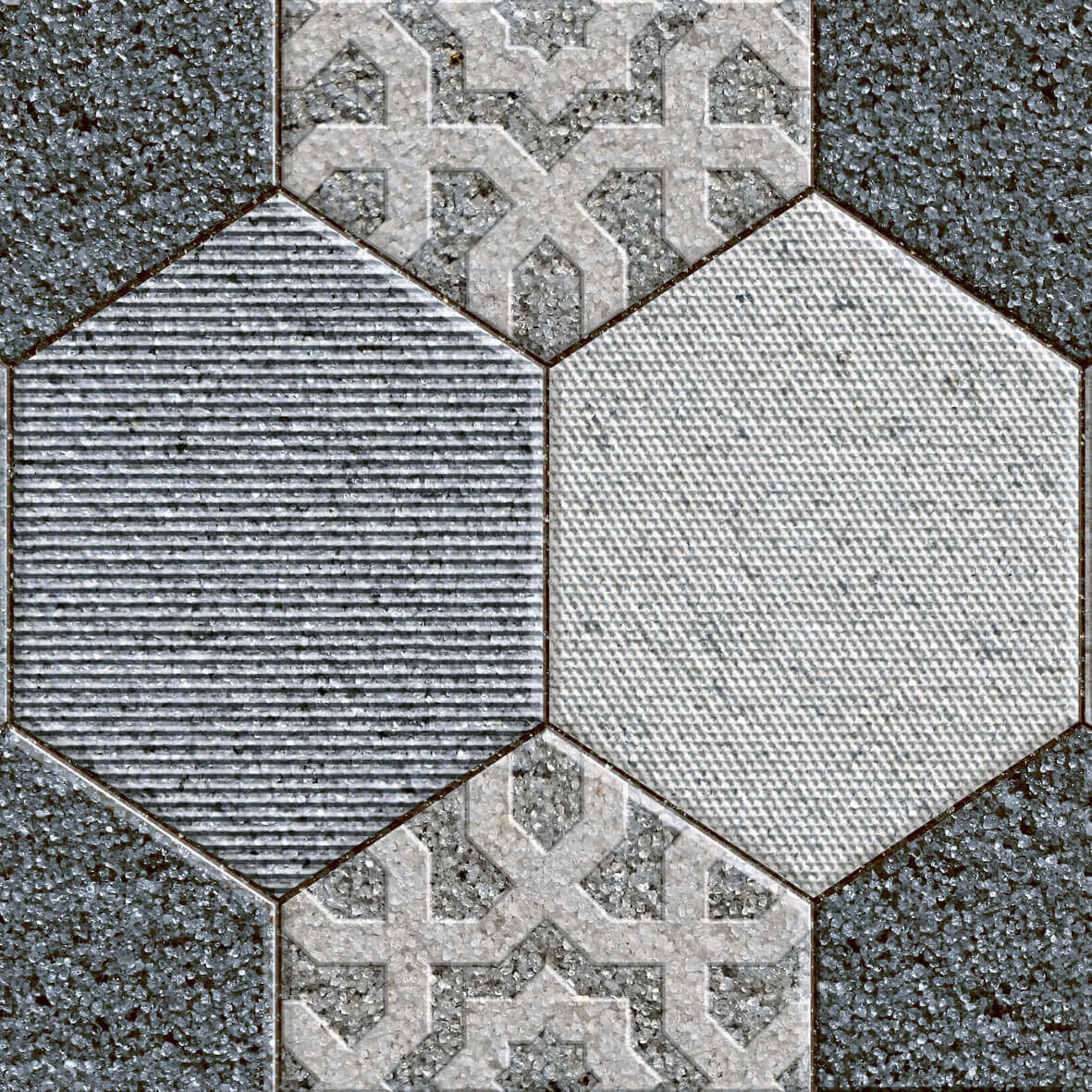 Pattern Tiles for Automotive Tiles