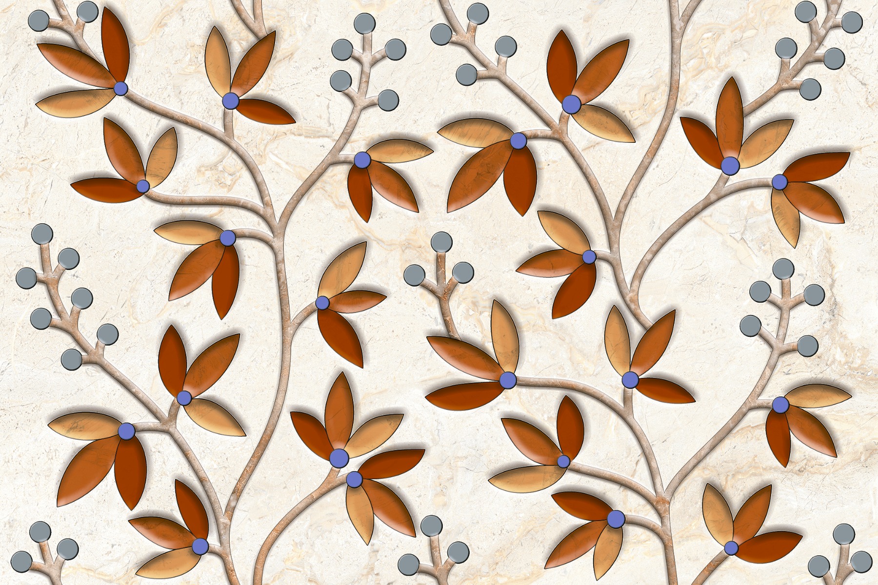 HHG Dyna Floral Leaves HL