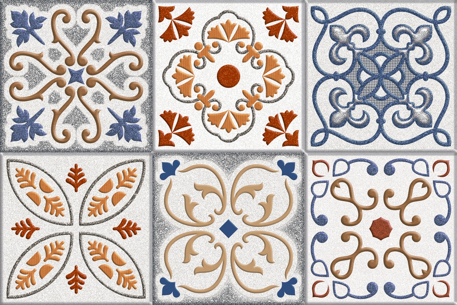 HHG Morrocan Art Multi HL