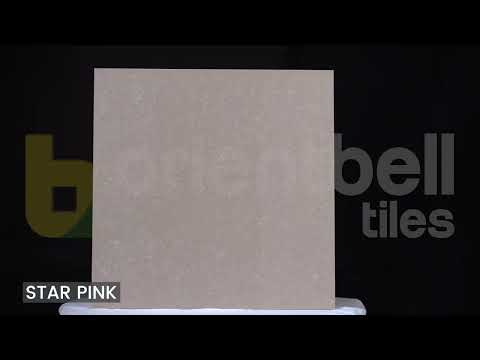Glossy Finish Star Pink Vitrified tile 600x600 mm