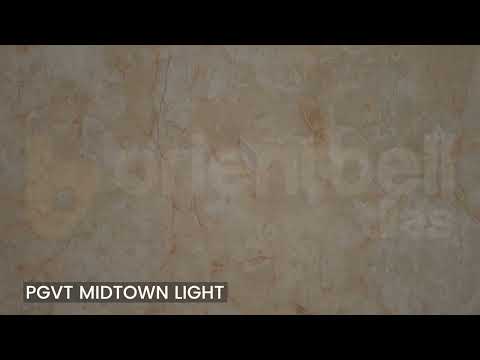 Glossy Finish  PGVT Midtown Light Vitrified tile 600x1200 mm