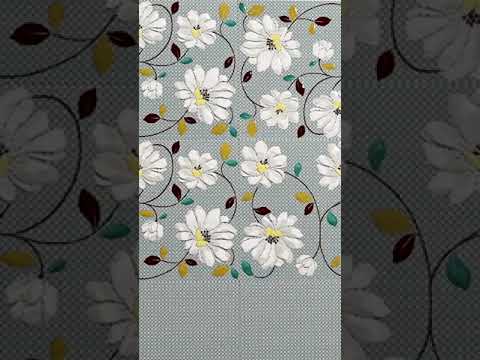 Glossy Finish OHG Calendula Silver HL Ceramic tile 300x450 mm