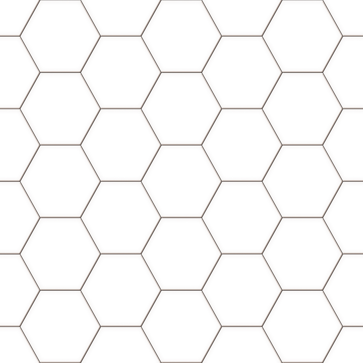 HRP White Hexagon