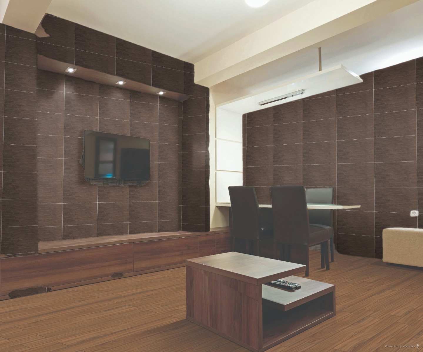 Matte Finish Kira Brown OT 4532 Ceramic tile 300x450 mm