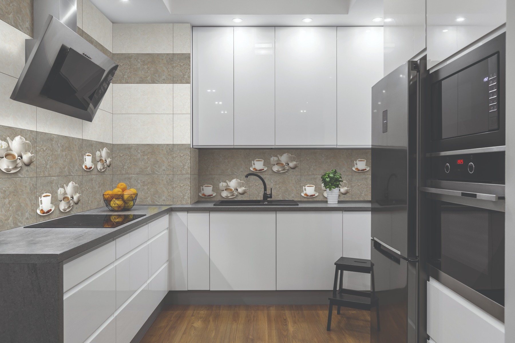 Glossy Finish SHG Dyna Cube 3D HL Ceramic tile 300x600 mm
