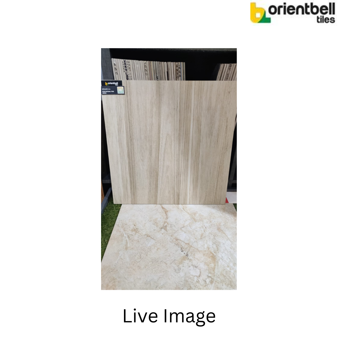Matte Finish PCM Natural Pine Wood Glazed Vitrified Tiles Floor Tiles