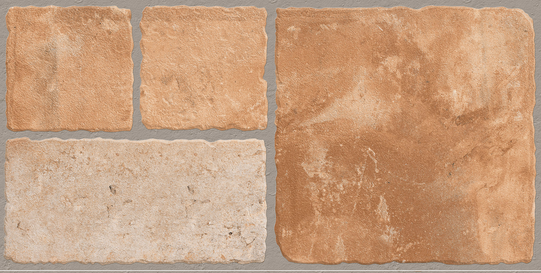 Matte Finish Mandala Universal Grunge Cotto Glazed Vitrified Tiles 300x600 mm