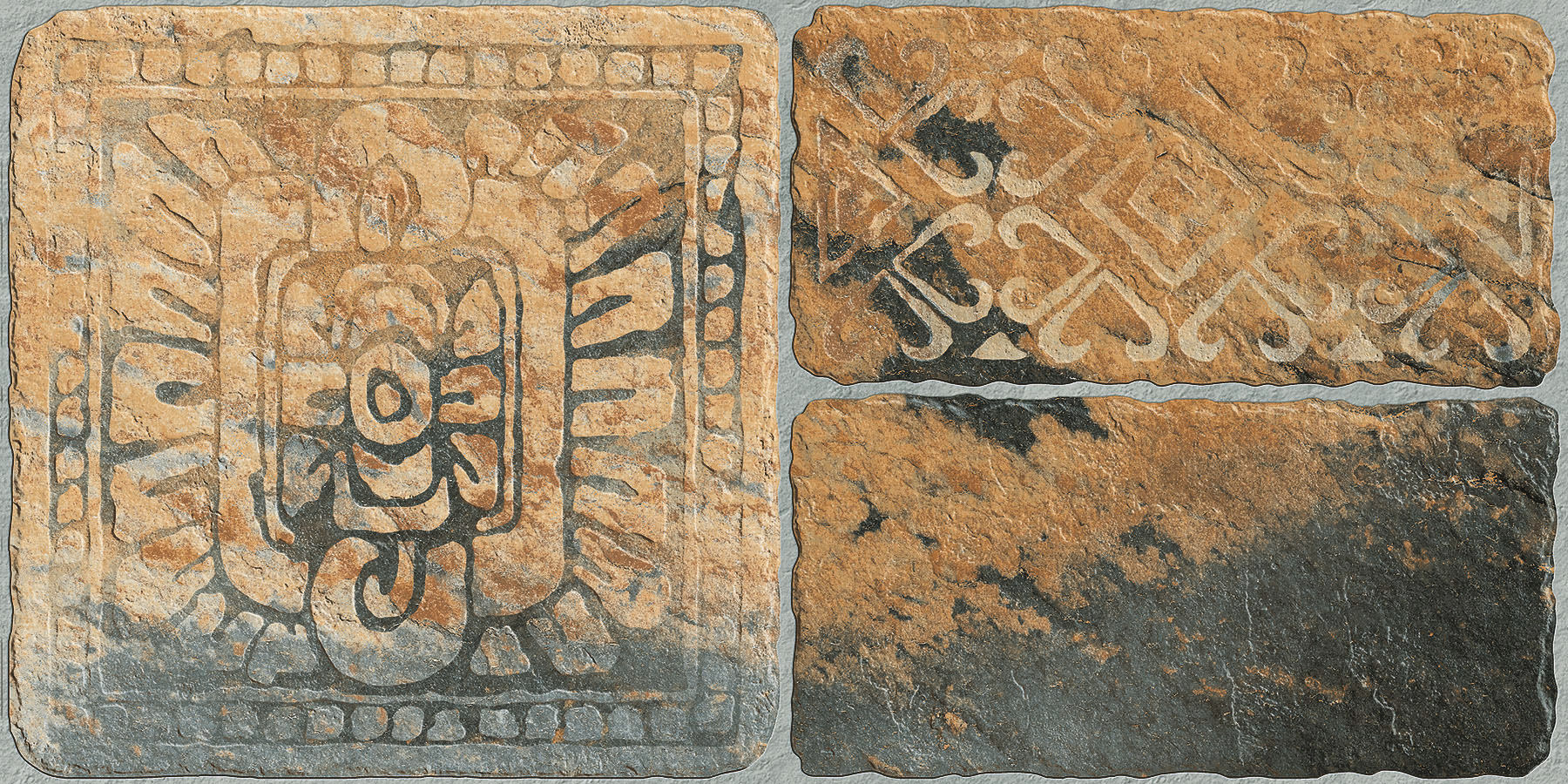 Matte Finish Mandala Universal Heritage Multi Glazed Vitrified Tiles 300x600 mm