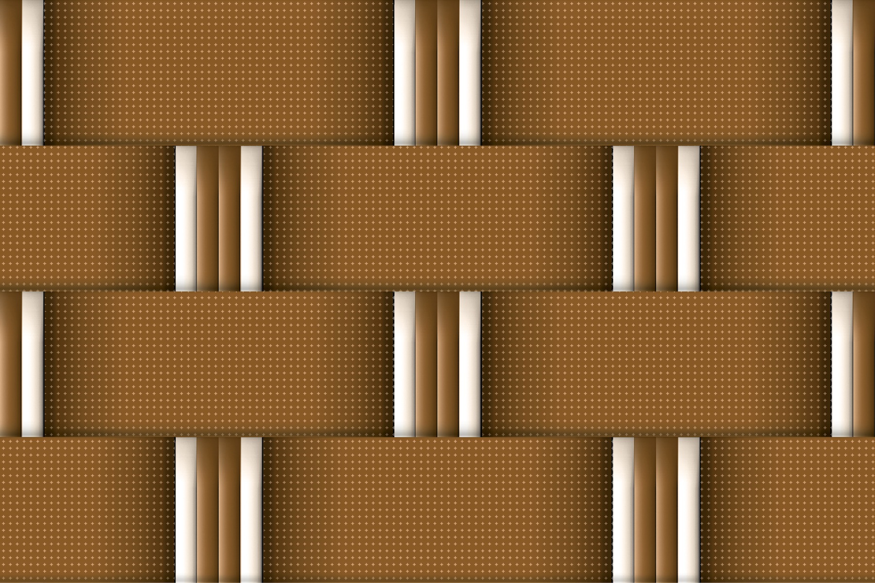false ODG Brown Brick Strip Ceramic tile 300x450 mm