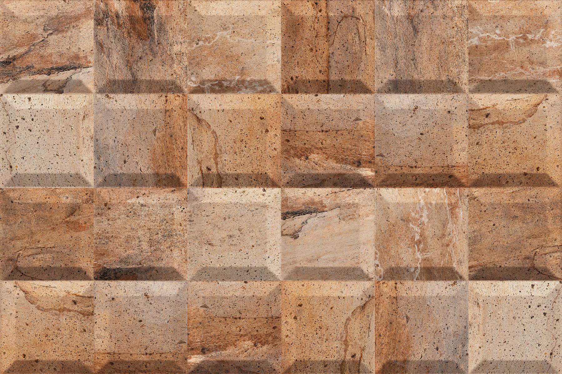Glossy Finish ODG Cotto Quartz Mosaic Ceramic tile 300x450 mm