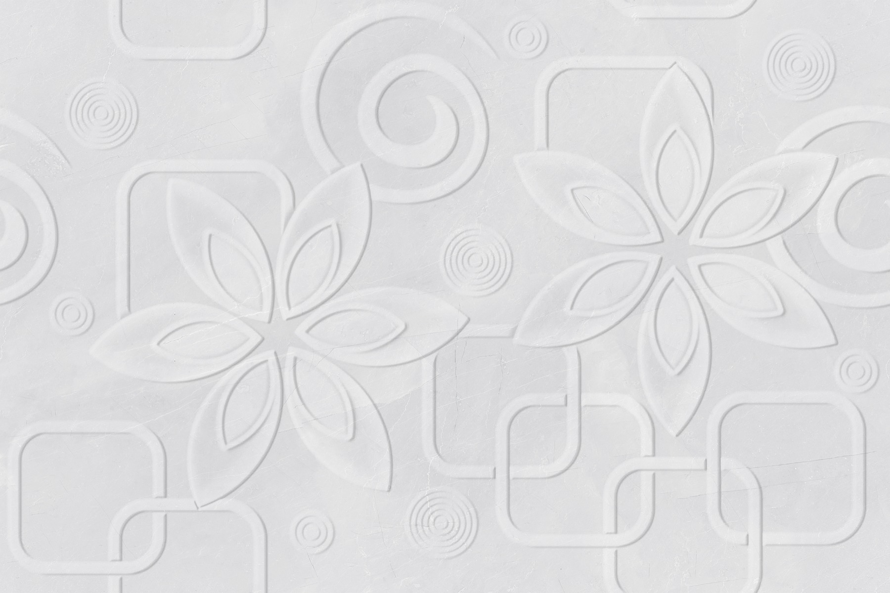 Glossy Finish ODG Silver Armani Petals Ceramic tile 300x450 mm