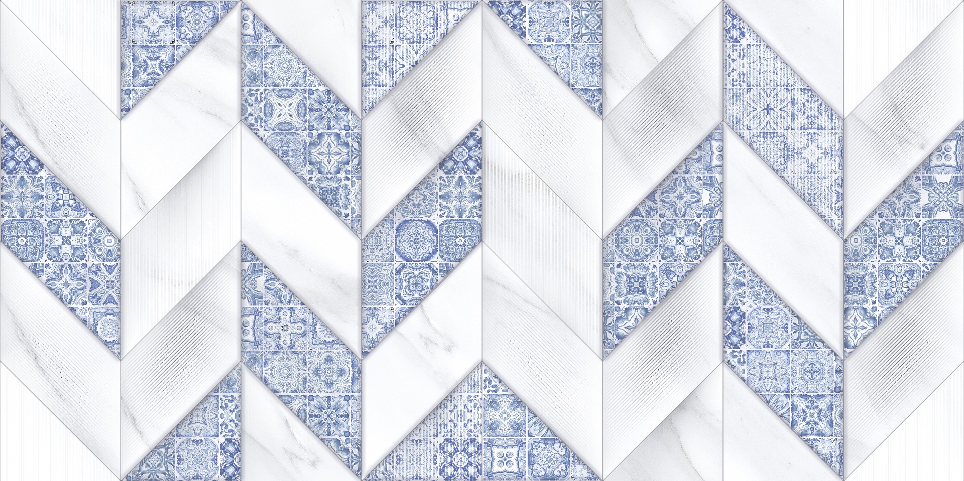 ODH Arrow Arabesque Blue HL  
