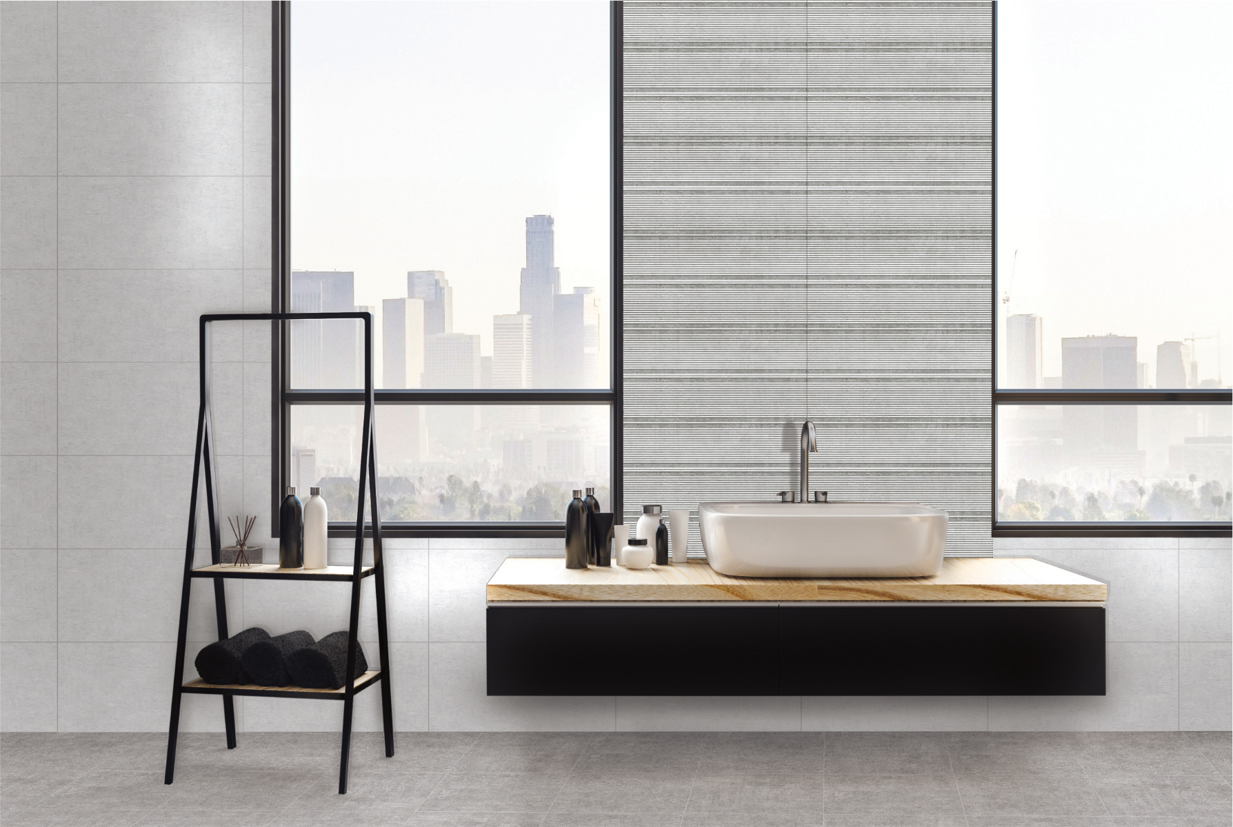 Matte Finish ODM Cassio Grey LT Ceramic tile 300x600 mm