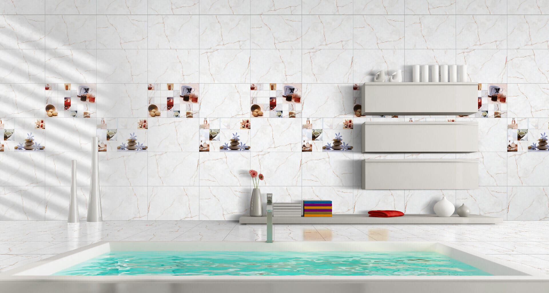 false ODH Makrana Pebble HL false tile 300x450 mm