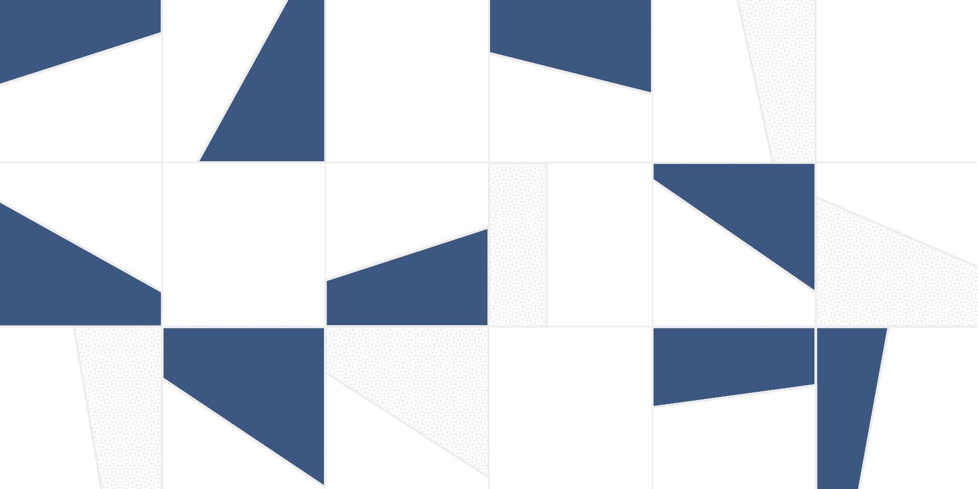 Glossy Finish ODH Trapezoid Blue HL Ceramic tile 300x600 mm