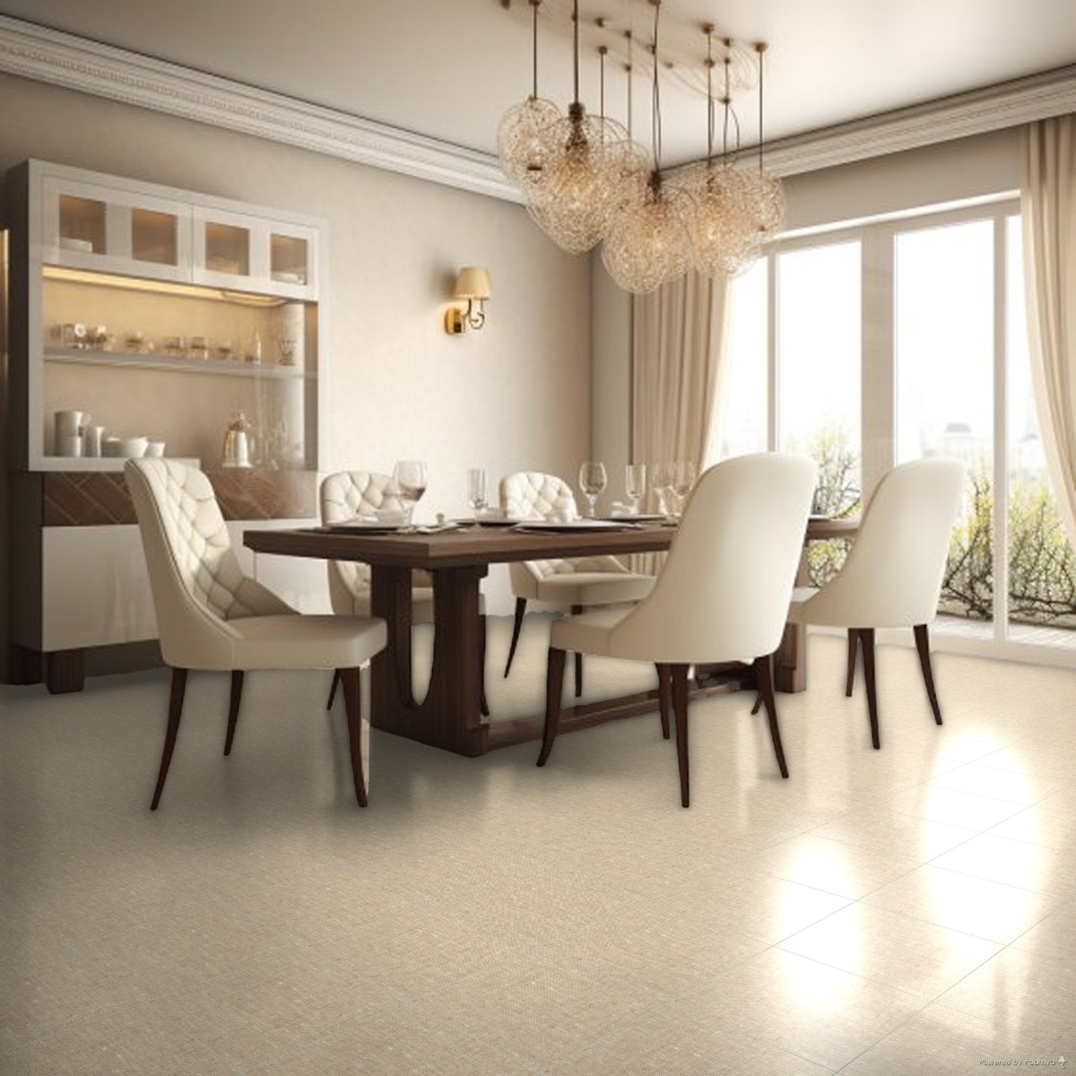 Matte Finish ODM Batik (EC) Sandune FL Ceramic tile 300x300 mm