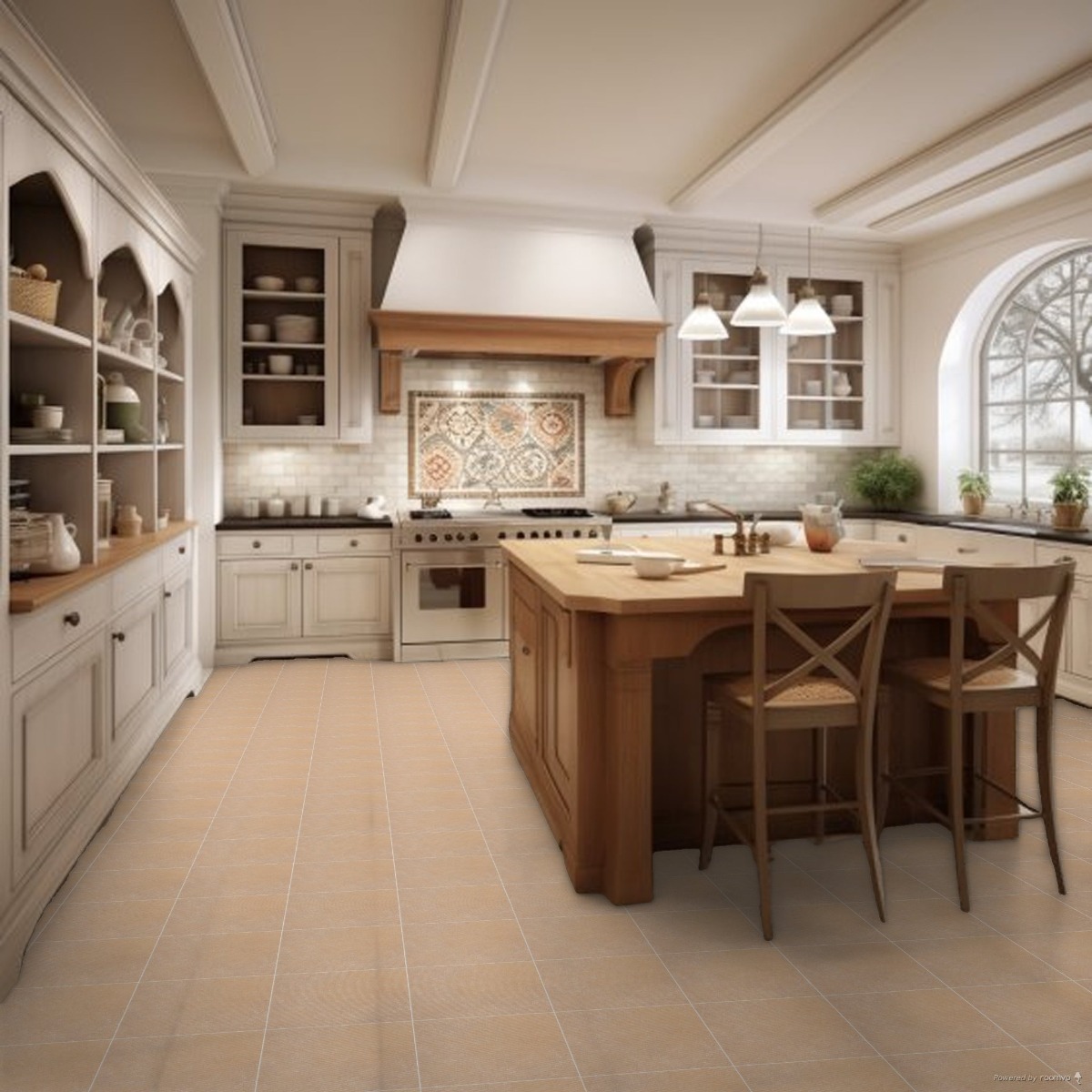 Matte Finish ODM Rayon (EC) Brown FL Ceramic tile 300x300 mm